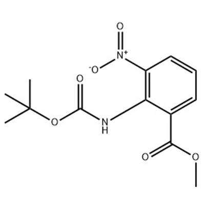 AIGÉAD BENZOIC, 2-[[(1,1-DIMETHYLETHOXY)CARBONYL]AMINO]-3-NITRO-METHYL ESTER CAS#57113-90-3